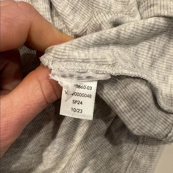 Athleta Ease In Ribbed Tank in Heather Gray Size XL - Picture 6 of 7